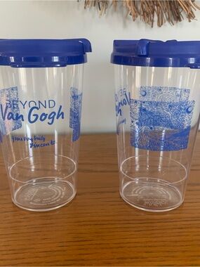 Beyond VanGogh souvenir plastic drinking tumblers